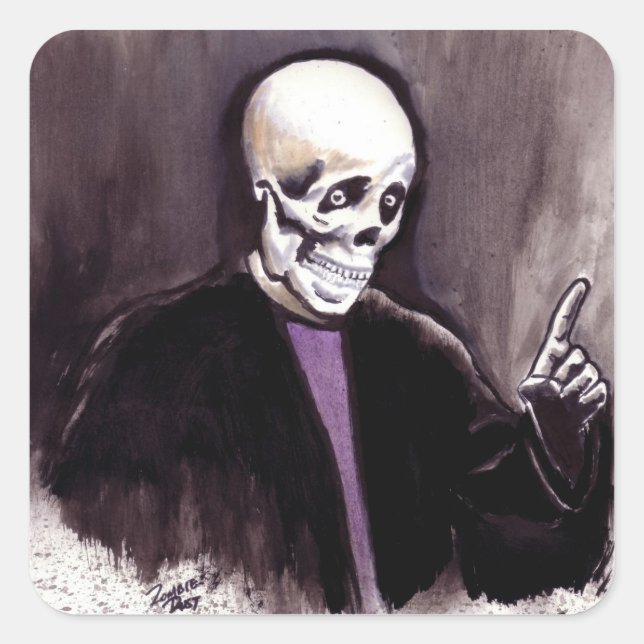 Sticker Carré Slash One ! (Devant)