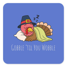Sleeping Turkey Thanksgiving