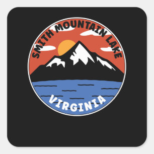 Sticker Carré Smith Mountain Lake - Virginie