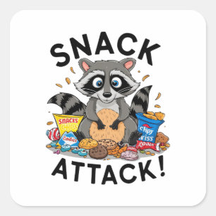 Sticker Carré Snack