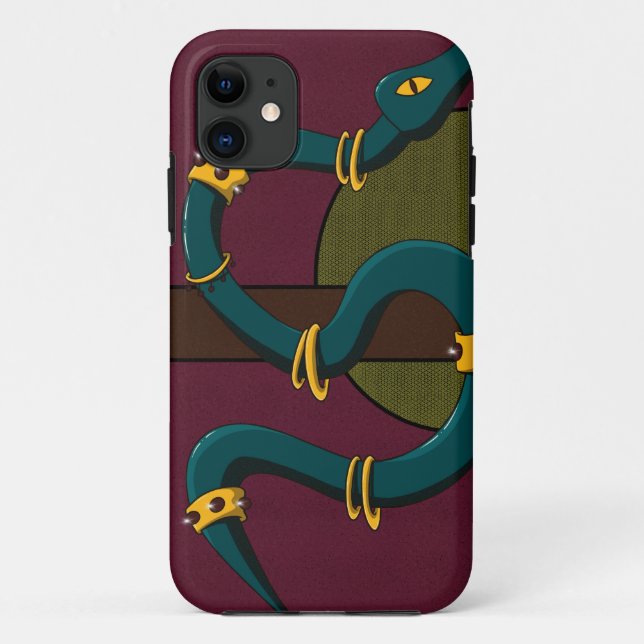 Sticker Carré Snake Case-Mate iPhone Case (Back)