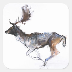 Sticker Carré Soirée Buck