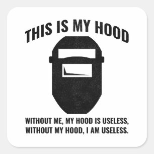 Sticker Carré Souder soudure soudure métal ferronnier