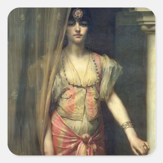 Sticker Carré Soudja Sari (Devant)