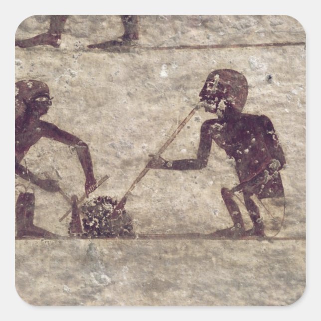 Sticker Carré Souffleurs de verre (Devant)