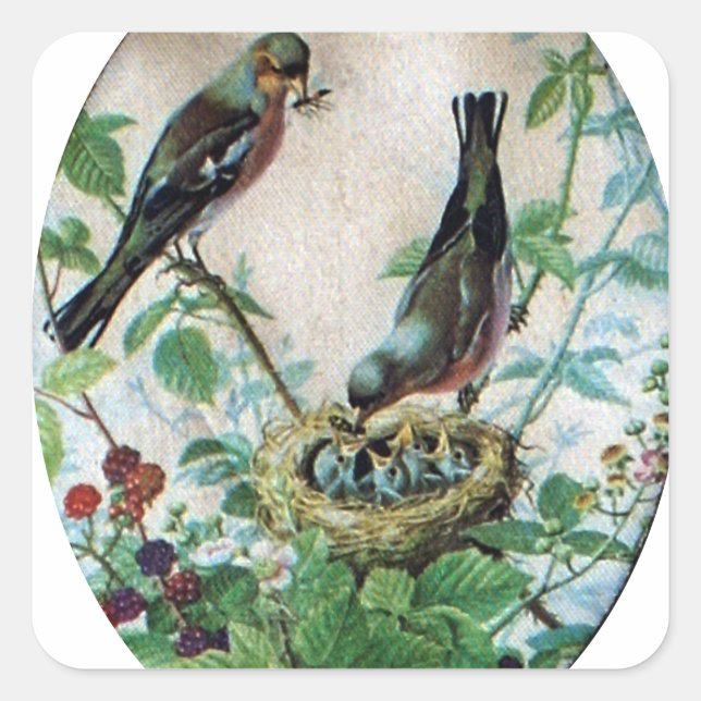 Sticker Carré Soutenir le troupeau : Capturer le soutien parenta (Devant)