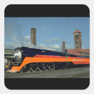 Sticker Carré SP 4-8-4 "Daylight" locomotive #4449_Trains