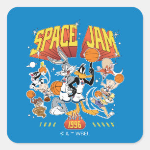 Sticker Carré SPACE JAM™ TUNE SQUAD™ 1996 Graphique