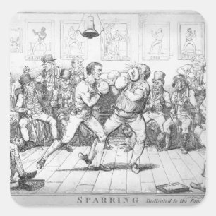 Sticker Carré Sparring, 1817