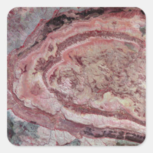 Sticker Carré Spider Crater, Australie occidentale