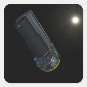 Sticker Carré Spitzer vu en lumière visible