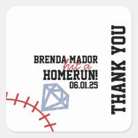 Sports Baseball Homerun Pailletés Enterrement de V