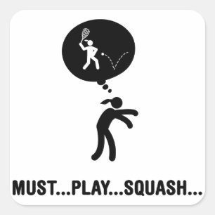 Sticker Carré Squash