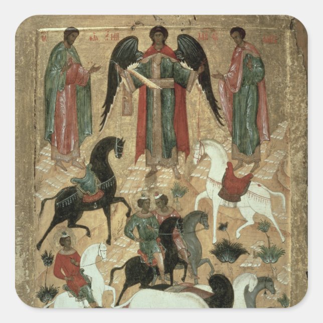 Sticker Carré SS. Florus et Laurus (Devant)