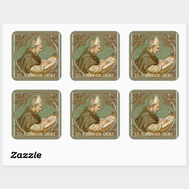 Sticker Carré St. Albert le Grand (BK 013) (Feuille)