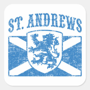 Sticker Carré St. Andrews Écosse