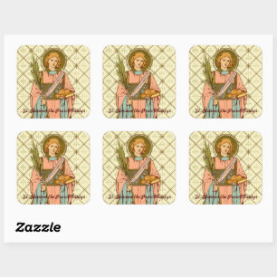 Sticker Carré St. Stephen le ProtoMartyr (RLS 17)