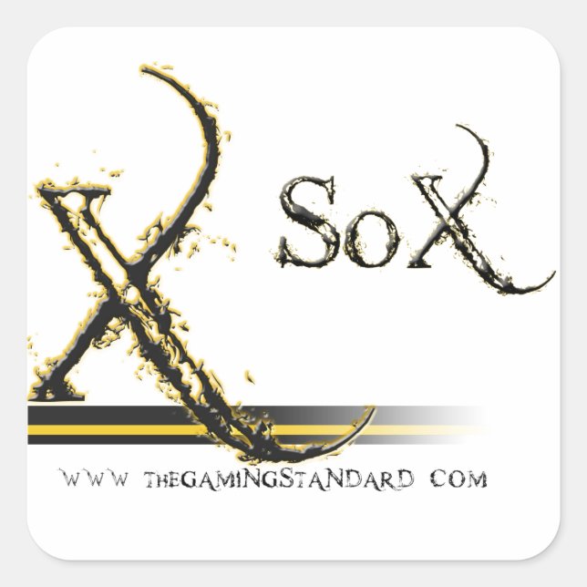 Sticker Carré standard de jeu (Devant)