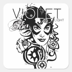 Sticker Carré Star Sapphire Graphic 4