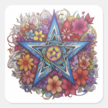 Starry Floral Radiance