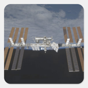 Sticker Carré Station spatiale internationale 11