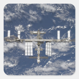 Sticker Carré Station spatiale internationale 6