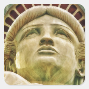 Sticker Carré Statue de la Liberté