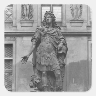 Sticker Carré Statue de Louis XIV