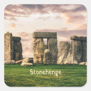 Sticker Carré Stonehenge Angleterre Royaume-Uni