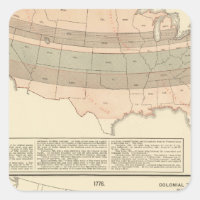 Subventions originales de 1776 zone de peuplement