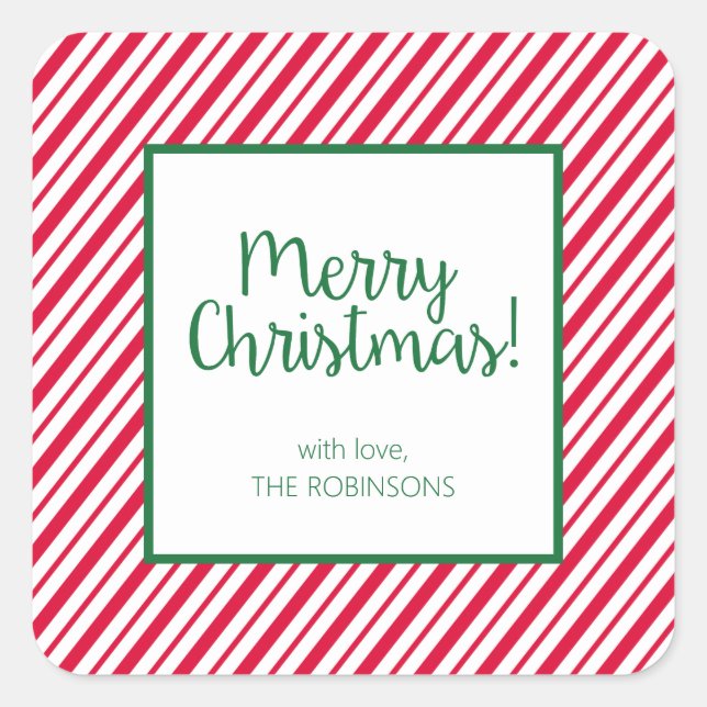 Sticker Carré Sucre de canne trié (Devant)