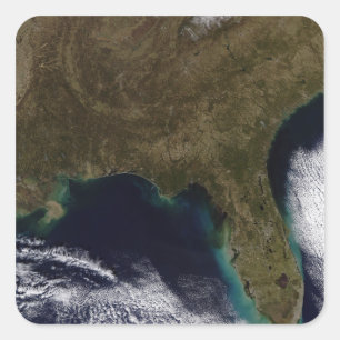 Sticker Carré Sud-Est des États-Unis