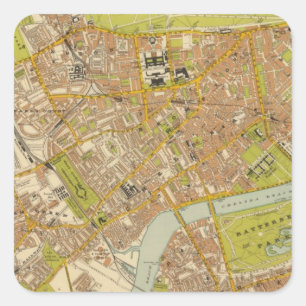 Sticker Carré Sud-ouest de Londres