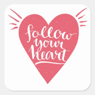 Sticker Carré Suilow Your Heart