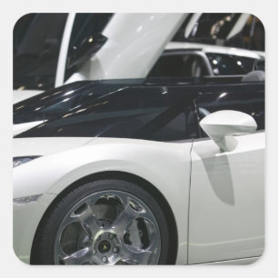 Sticker Carré SUISSE, GENÈVE : 75e Salon automobile annuel de Ge