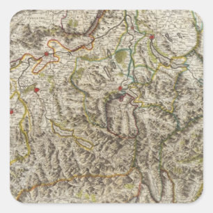 Sticker Carré Suisse - la Suisse