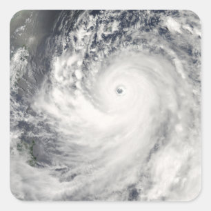 Sticker Carré Super typhon Man-Yi