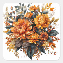 Superbe automne floral