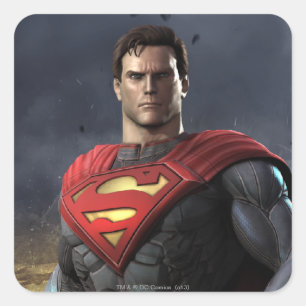 Sticker Carré Superman