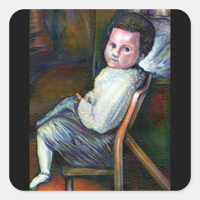 Sticker Carré Synésie (Devant)