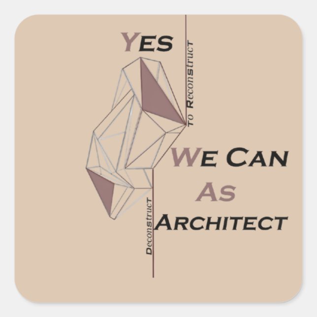 Sticker Carré T-shirt (Devant)