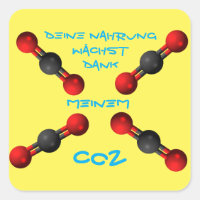 Ta nourriture vit grâce à mon CO2
