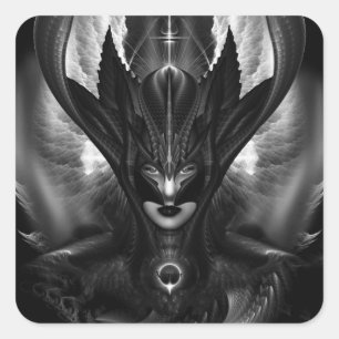 Sticker Carré Taidushan Sai TOT BlackSun