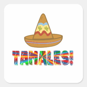 Sticker Carré Tamale Love