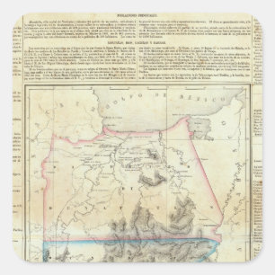 Sticker Carré Tehuantepec, Mexique