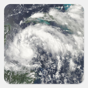 Sticker Carré Tempête tropicale Karl