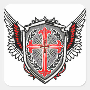 Sticker Carré Templer-Logo-Aufkleber