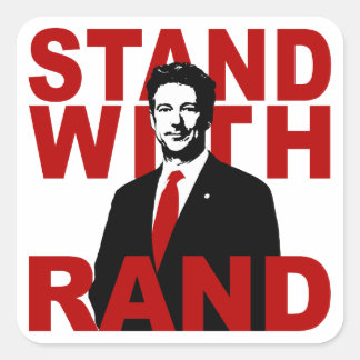 Sticker Carré Tenir Avec Du Rand