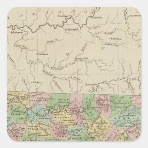 Sticker Carré Tennessee 4