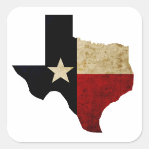 Sticker Carré Texas